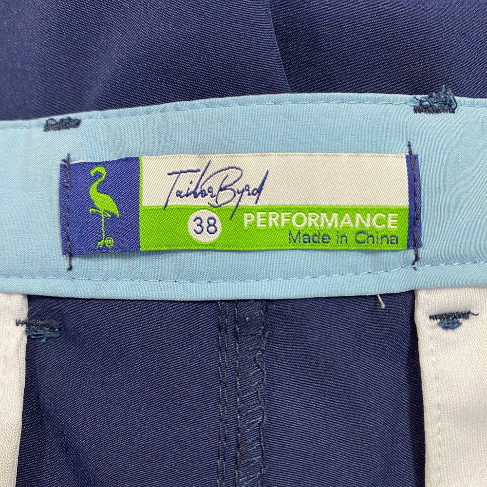 Tailorbyrd Performance Mens Navy Shorts Size 38 X 8 - Picture 3 of 6